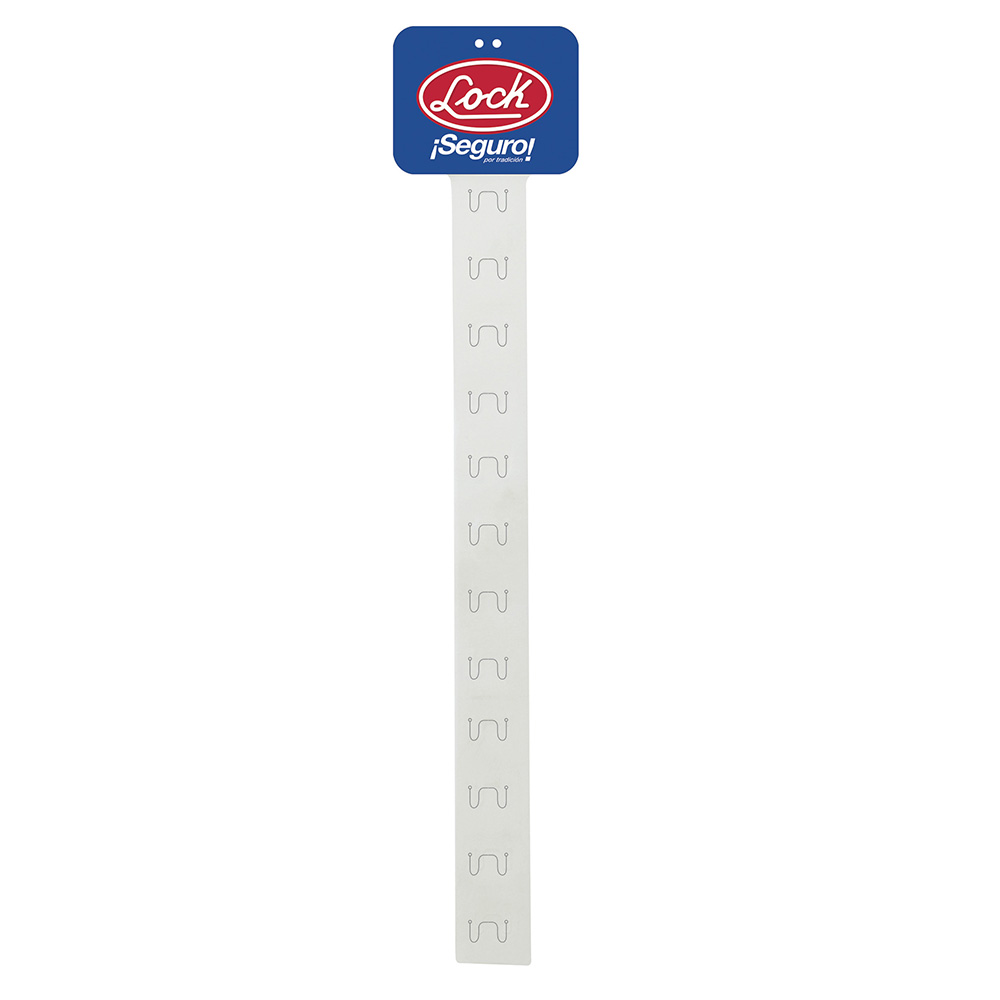 Tira de impulso Lock de polipropileno 95 x 8 cm Lock LTIMPU50