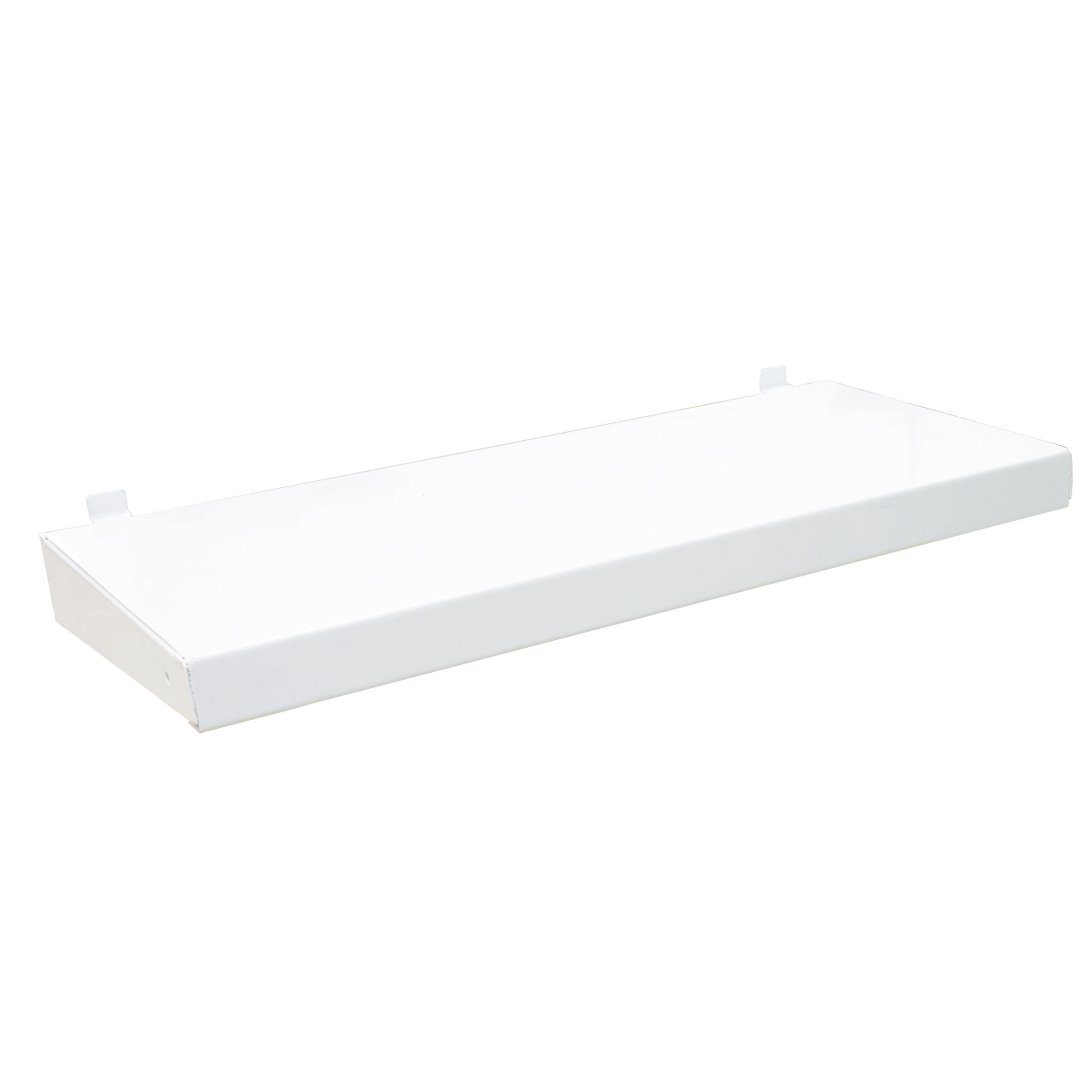 Charola multiusos tipo repisa blanca 55 x 28 x 4 cm Surtek LCMUL
