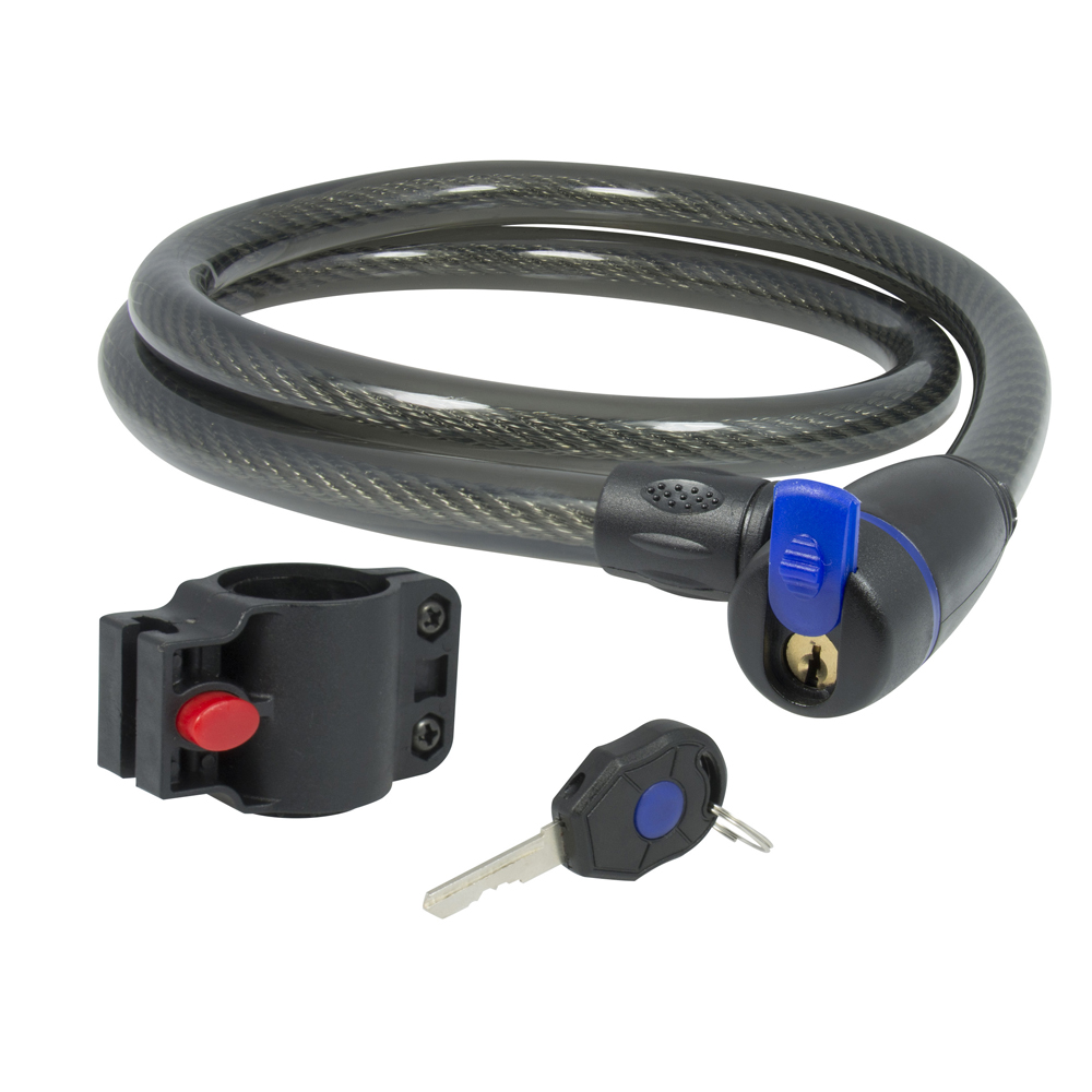 Imagen para Candado cable llave 1.0x100cm de Grupo Urrea Imagen para Candado cable llave 1.0x100cm de Grupo Urrea