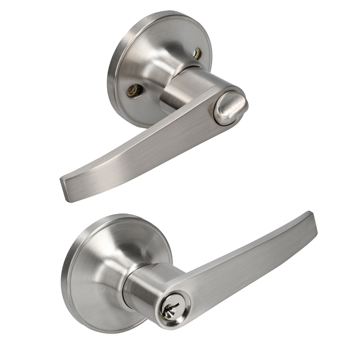 Imagen para Manija tubular recta recámara níquel satinado de Grupo Urrea Imagen para Manija tubular recta recámara níquel satinado de Grupo Urrea