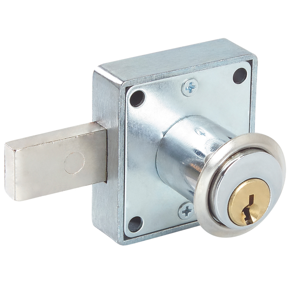 Imagen para Cerradura para mueble cuadradapaleta corta, cromo brillante, llave estándar, blíster de Grupo Urrea Imagen para Cerradura para mueble cuadradapaleta corta, cromo brillante, llave estándar, blíster de Grupo Urrea