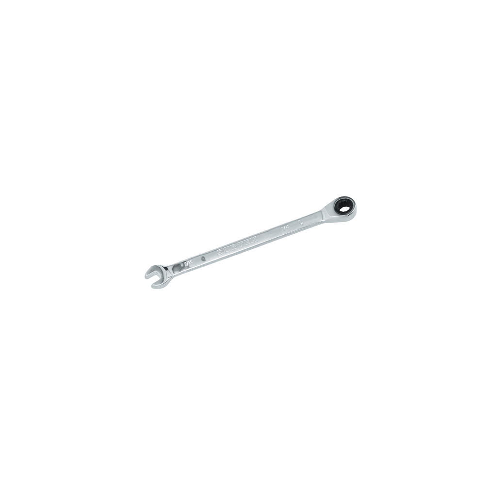 100528 Combination ratcheting wrench 1/4" Surtek