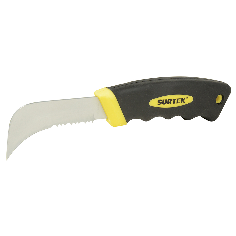 120127 8” Serrated Linoleum Knife with bi-material Handle Surtek