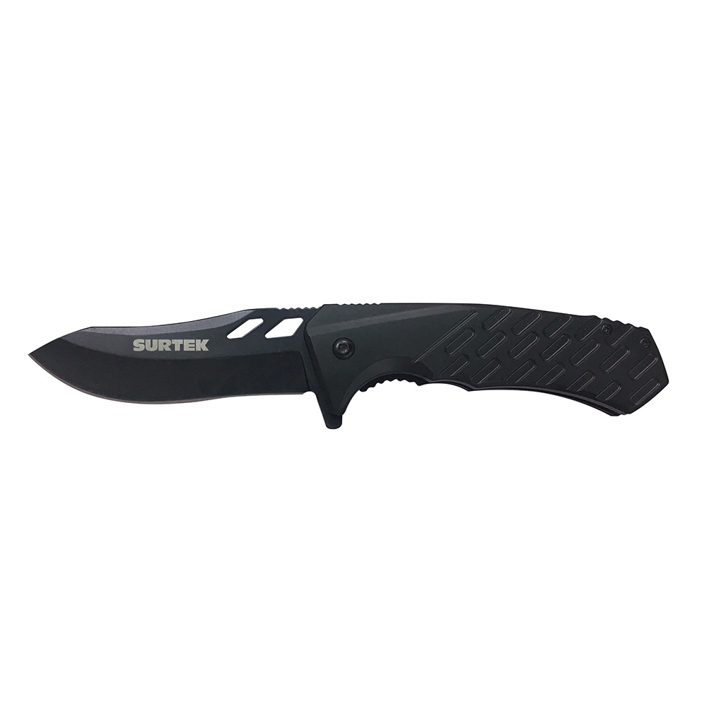 120556 Folding knife with plastic handle, 1 blade Surtek