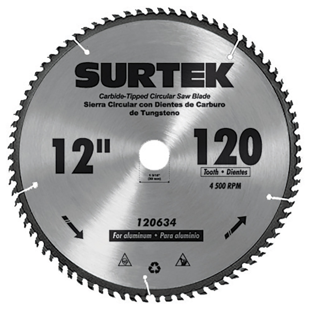 120630 Circular saw blade 12", 40 teeth Surtek