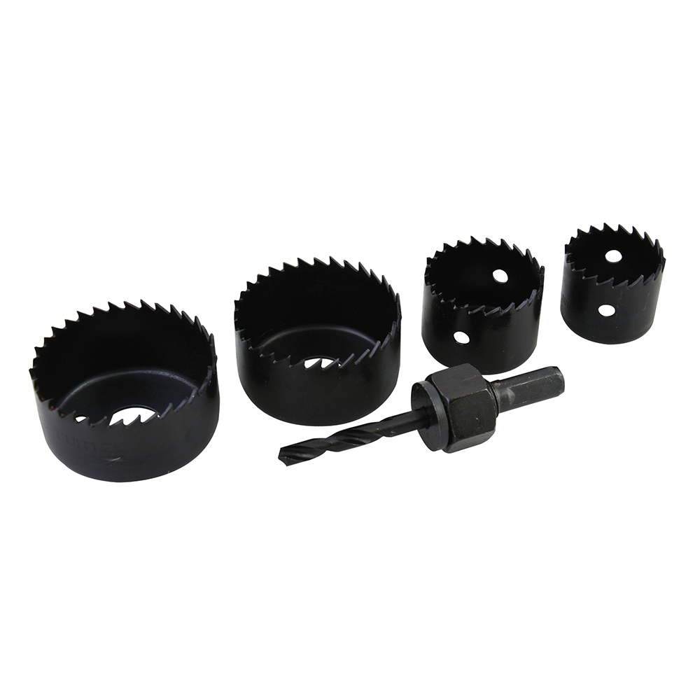 120752 5 bimetallic hole saw set Surtek