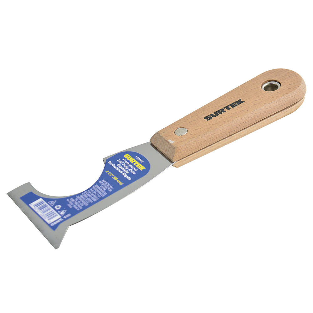 123092 5 in 1 spatula wooden handle 2-1/2" Surtek