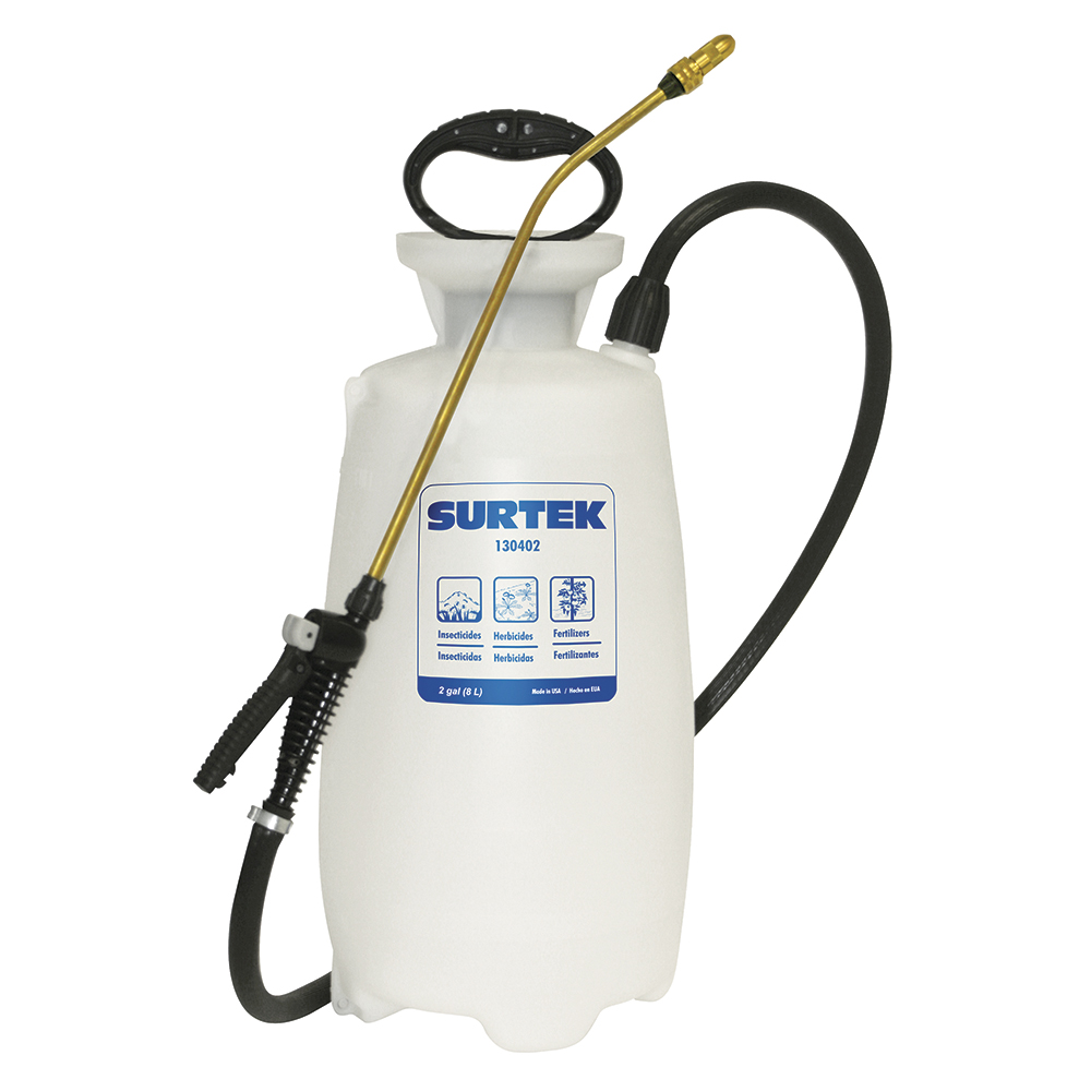 130402 Professional sprayer with metallic accessories 2gal Surtek