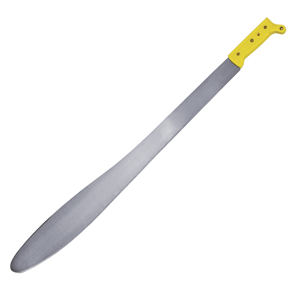 130508 Yellow handle Caguayano machete 27" Surtek