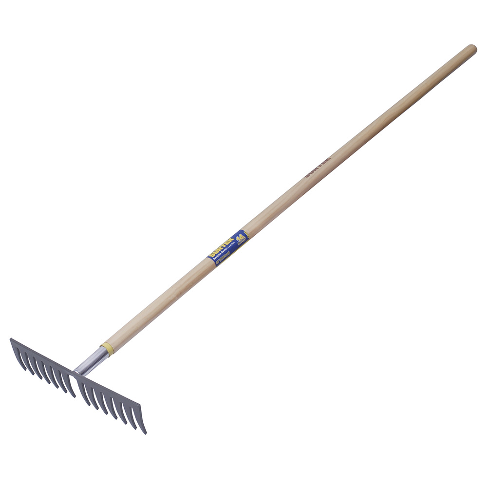 130650 Straight garden rake 14dte Surtek