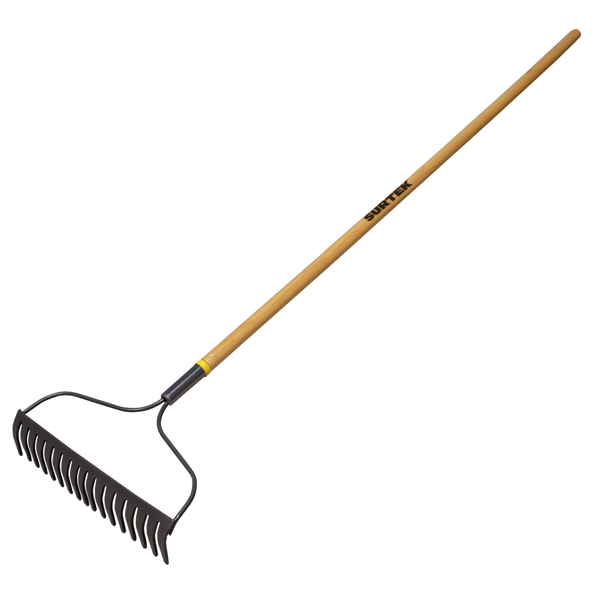 130656 Curved garden rake 15dte Surtek