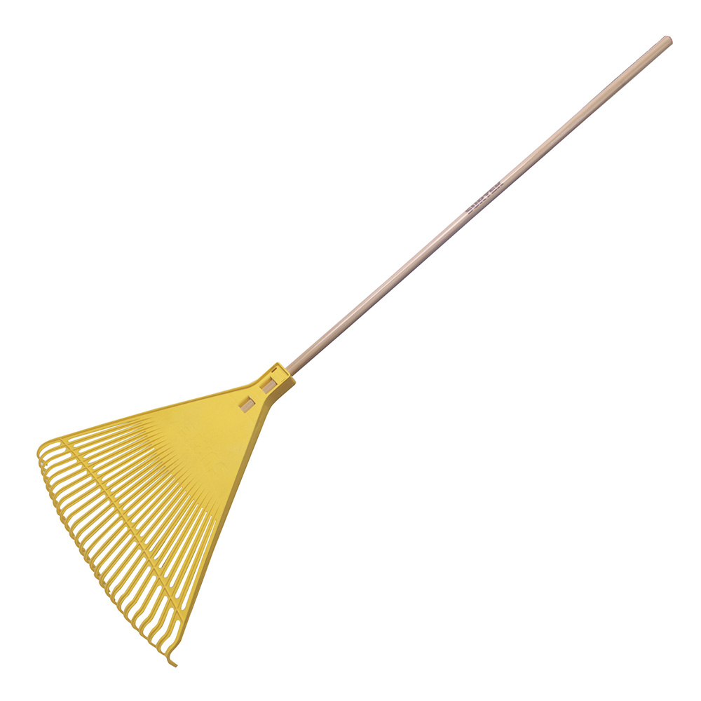 132051 Plastic garden leaf rake with 26 teeth Surtek