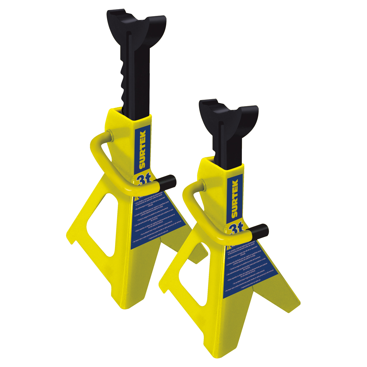 137052 Steel jack stand 3 ton (pair) Surtek