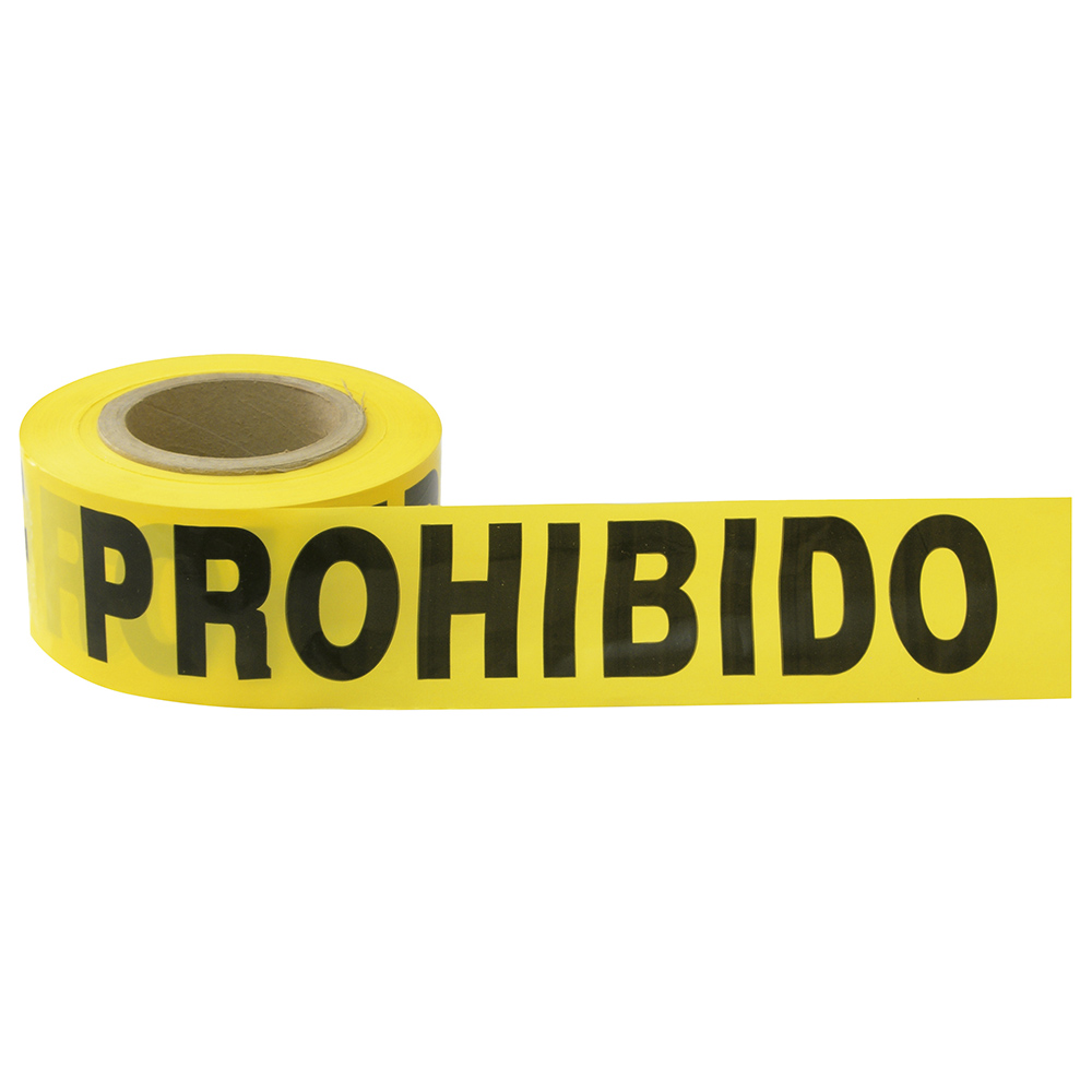 Imagen para Cinta barricada "Prohibido el paso" 304 mt de Grupo Urrea Imagen para Cinta barricada "Prohibido el paso" 304 mt de Grupo Urrea