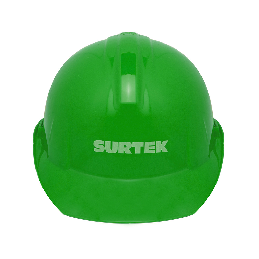 Imagen para Casco de seguridad con ajuste de intervalos color verde de Grupo Urrea Imagen para Casco de seguridad con ajuste de intervalos color verde de Grupo Urrea