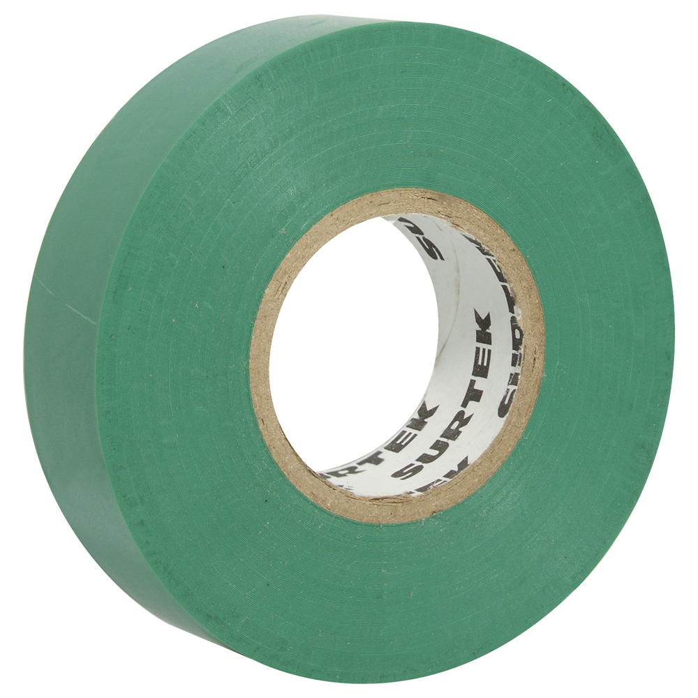 138005 Green insulating tape 9m Surtek