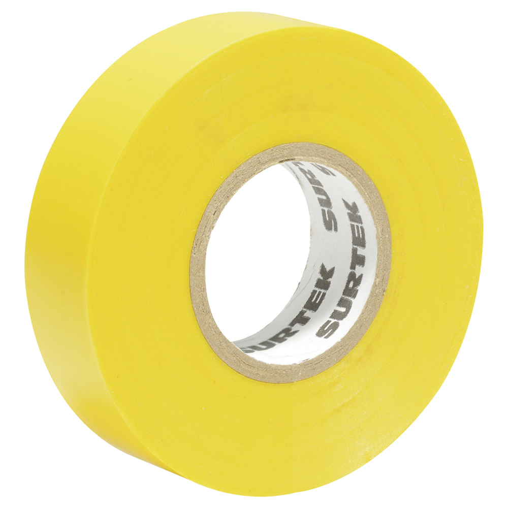 138007 Yellow insulating tape 9m Surtek