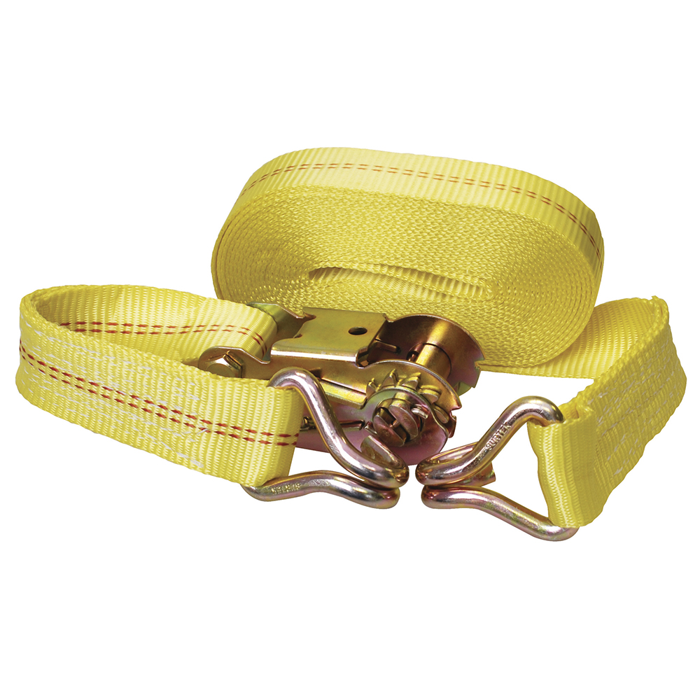 151130 Ratchet tie down with wire hook 2"