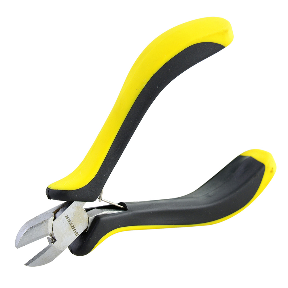 955 Mini diagonal cut pliers 4-5/16" Surtek