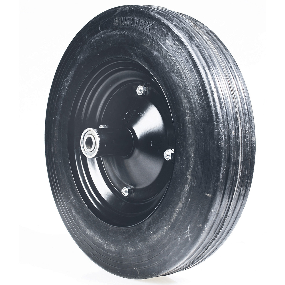 CTRSO Solid 14" wheel with rim for Surtek wheelbarrow