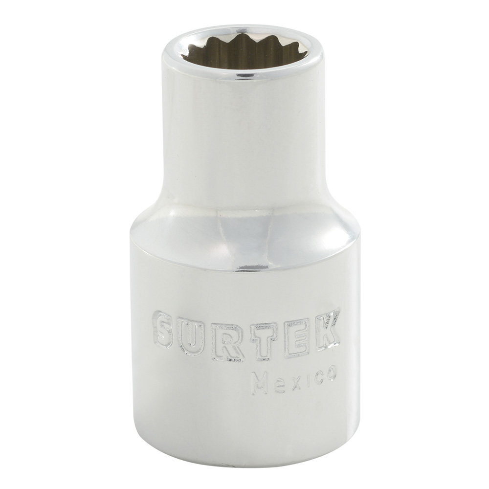 F5809M Socket 1/2”, 12 points 9 mm Surtek