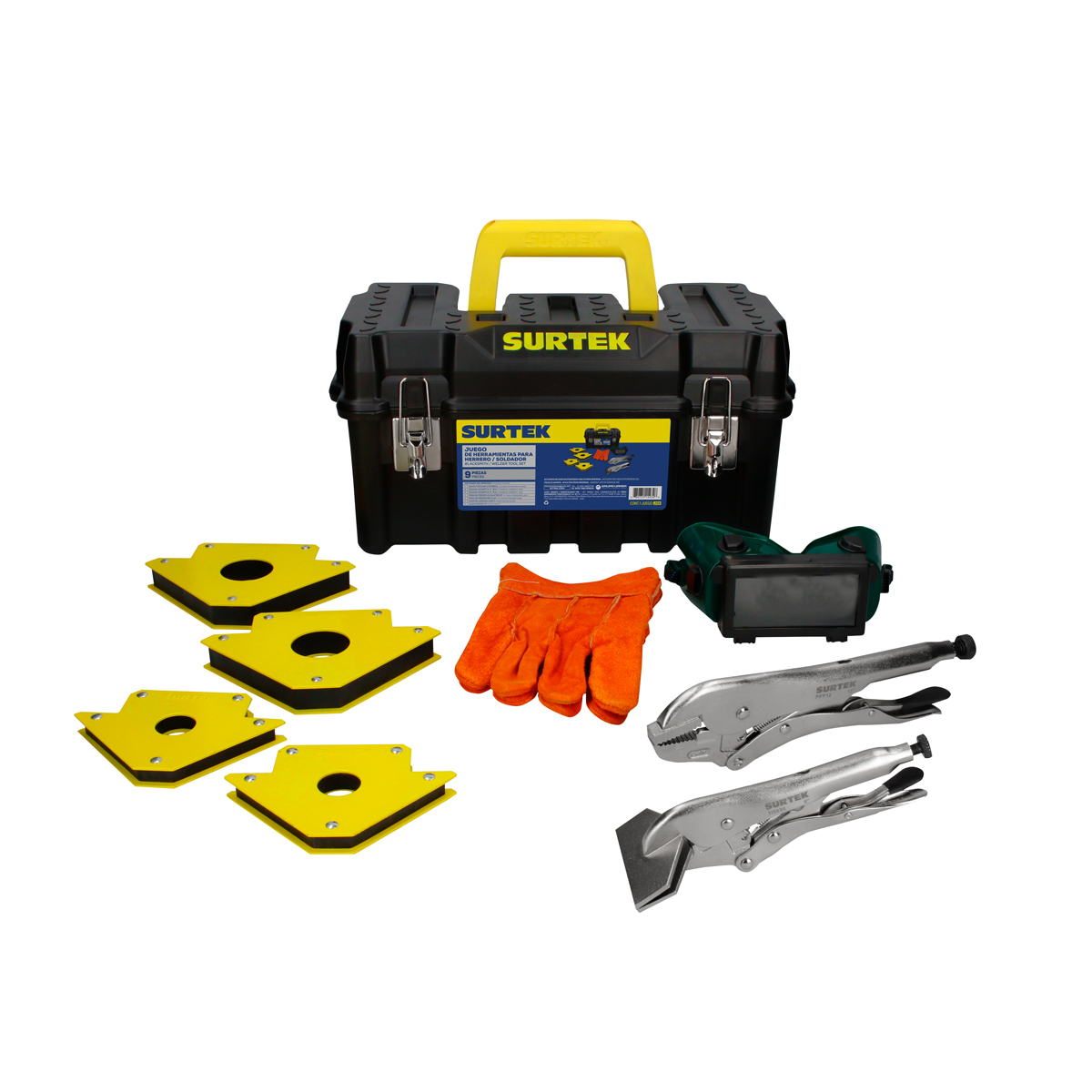 JS9 Combination Welder Tool Set, 9 Piece