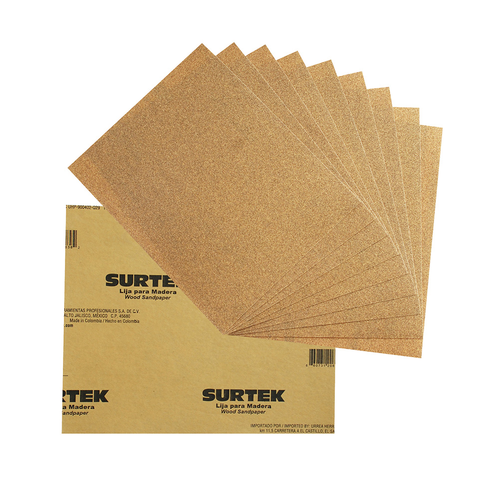 LMC100 Wood sandpaper cabinet paper grit 100 Surtek