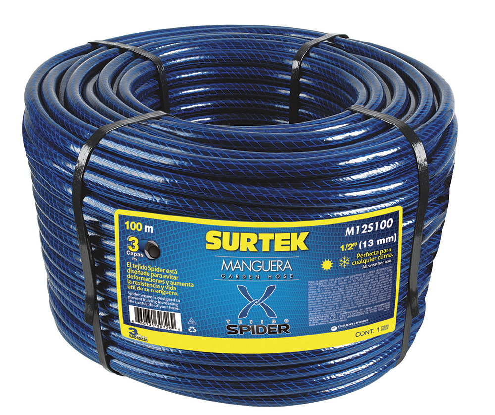 M1S50 Spider garden hose 1" 50m reel