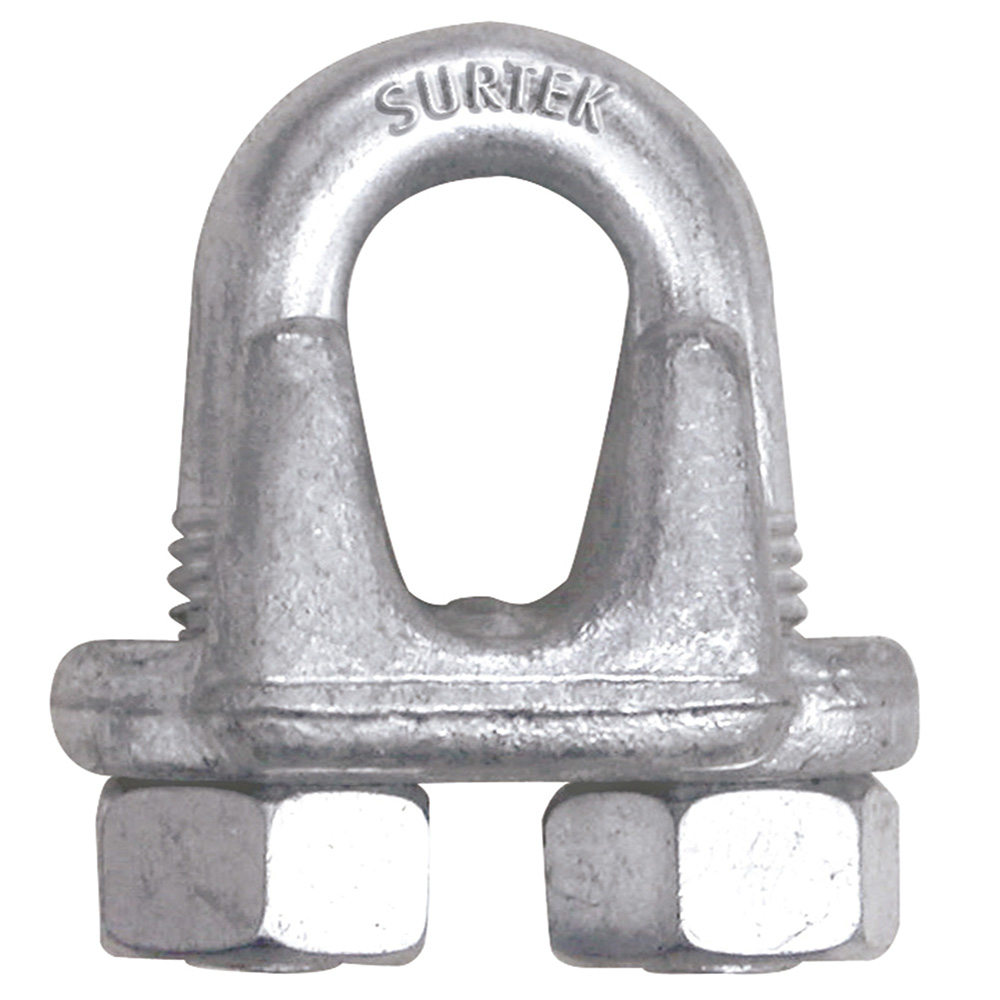 PER5DF Forged steel wire rope clip 3/8" Surtek