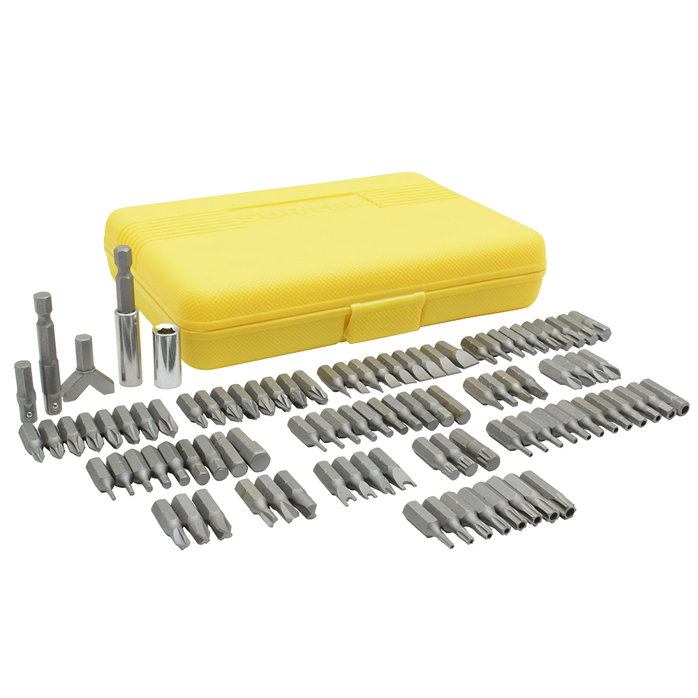 PFC100 100-Piece Interchangeable bit set Surtek