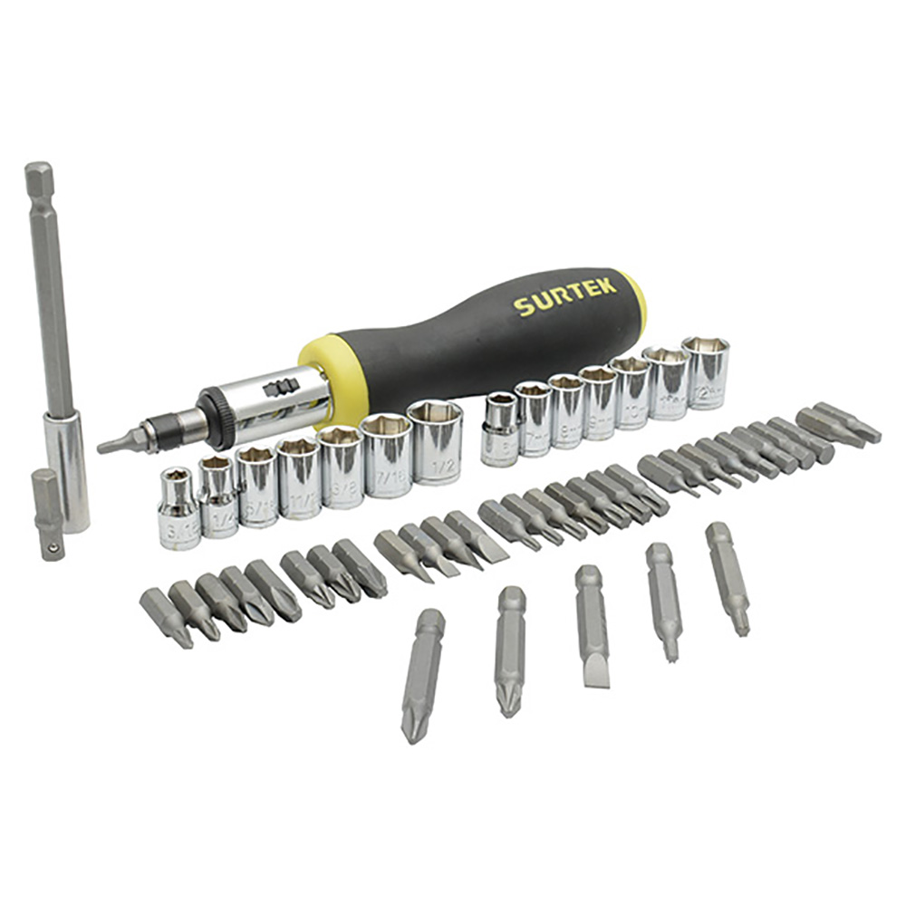 PFC52 52-Piece Interchangeable Bit Set and accessories Surtek