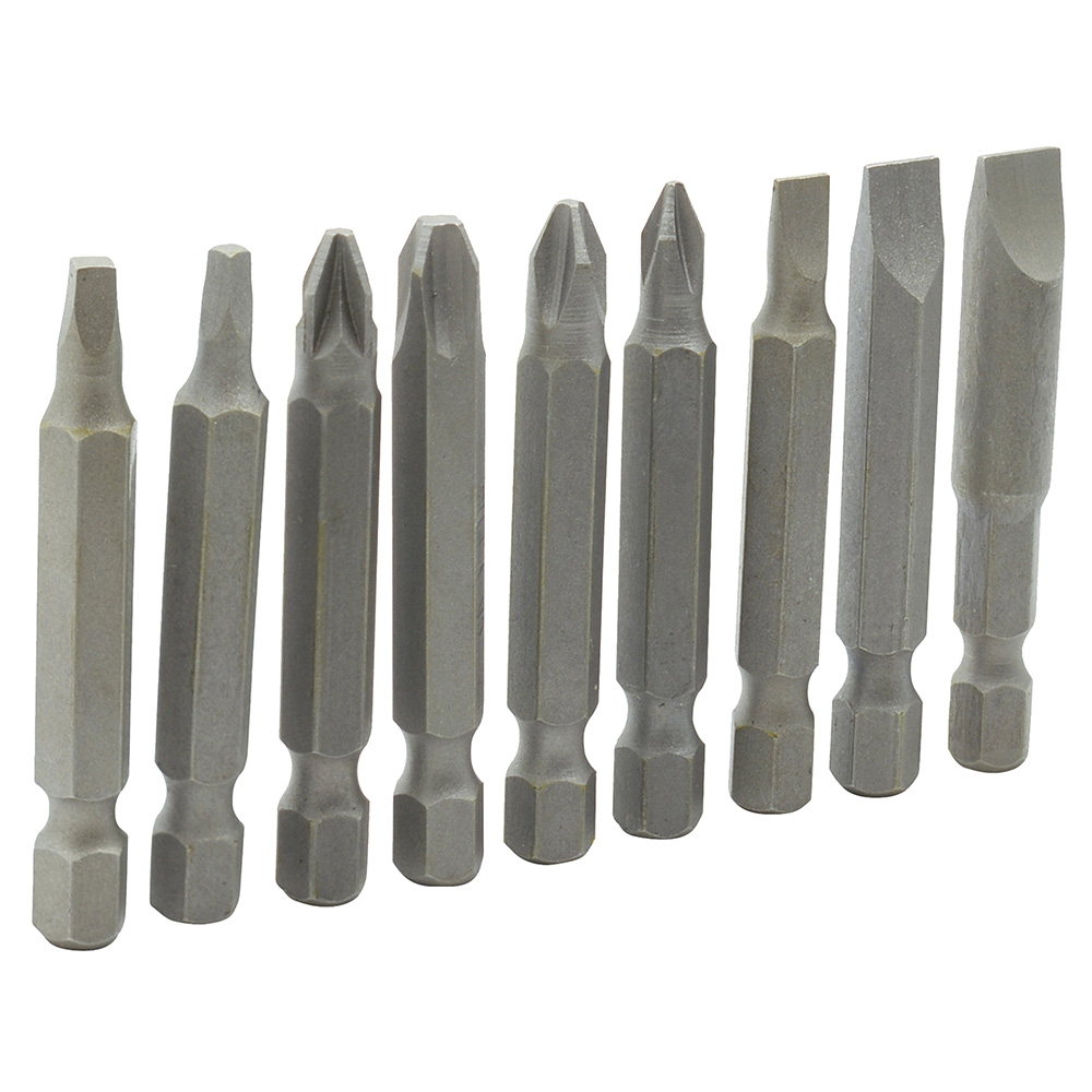 PFC9 9-Piece Interchangeable power bit set Surtek