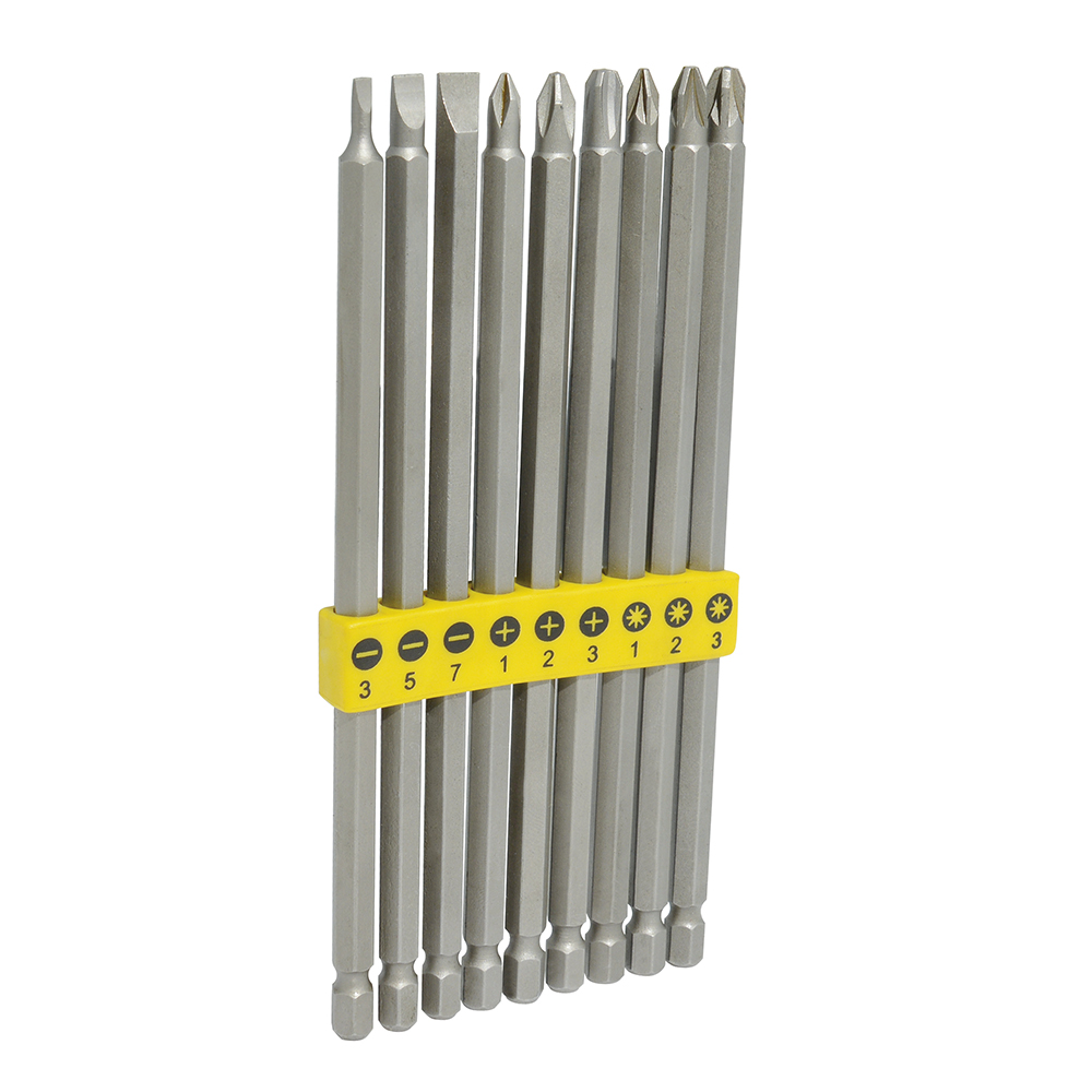 PFCL9 9-Piece long Interchangeable bit set Surtek