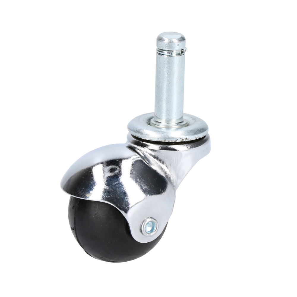 RE4M Spherical ball caster with stem for wood 40 mm Surtek