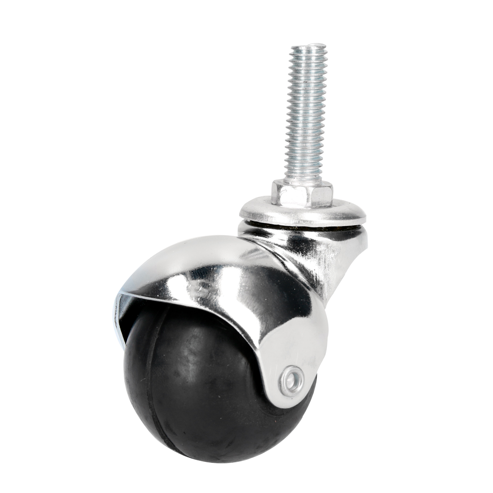 RE5R Spherical ball caster with threaded stem 50 mm Surtek