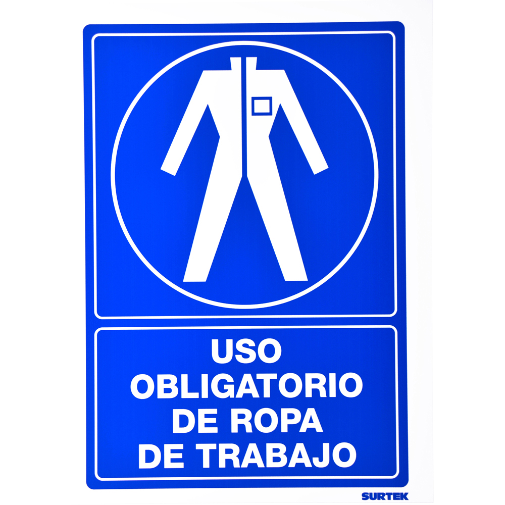 Imagen para Señal "Ropa de trabajo" de Grupo Urrea Imagen para Señal "Ropa de trabajo" de Grupo Urrea
