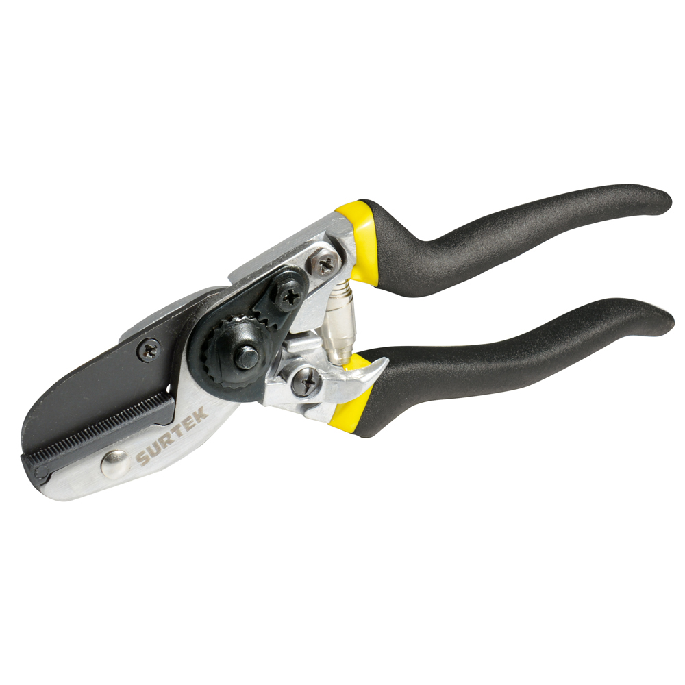 T12 Aluminum garden anvil pruning shears 8" Surtek