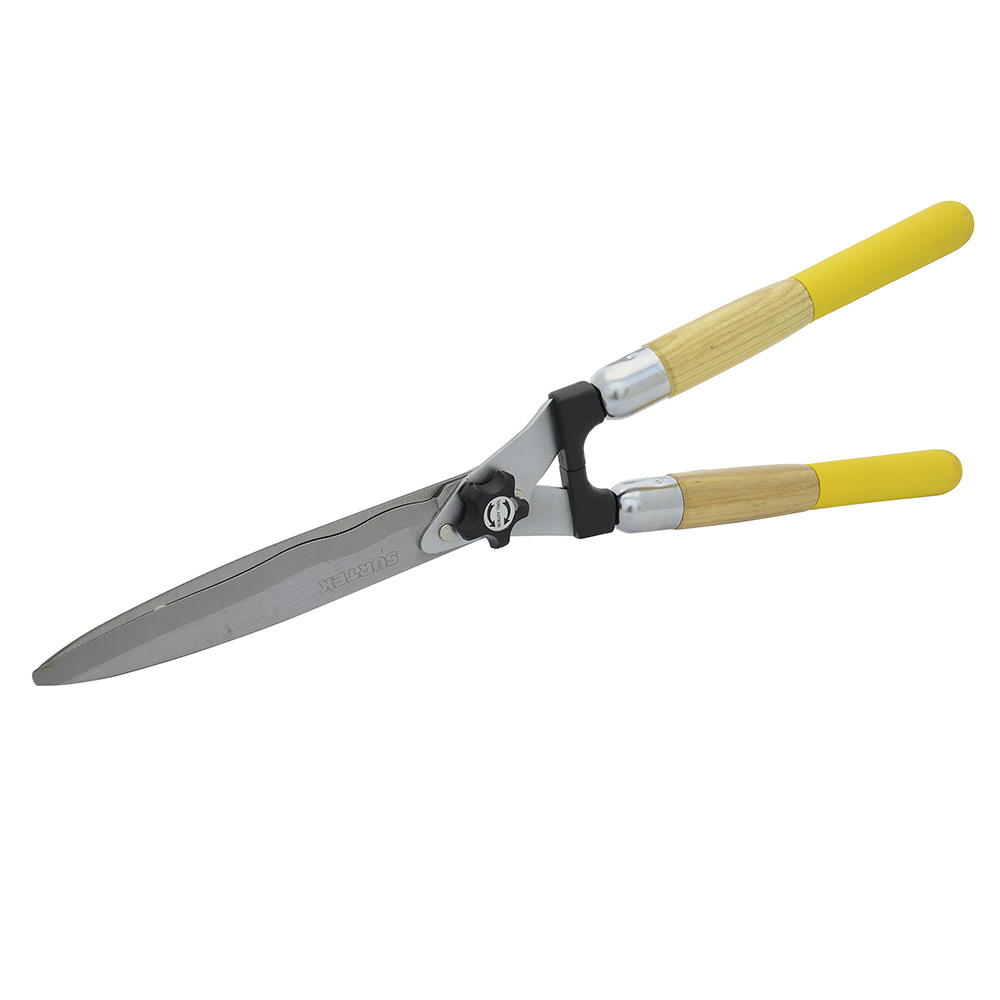 TSWG12 Two-hand wavy blade hedge shears with grip 12" Surtek