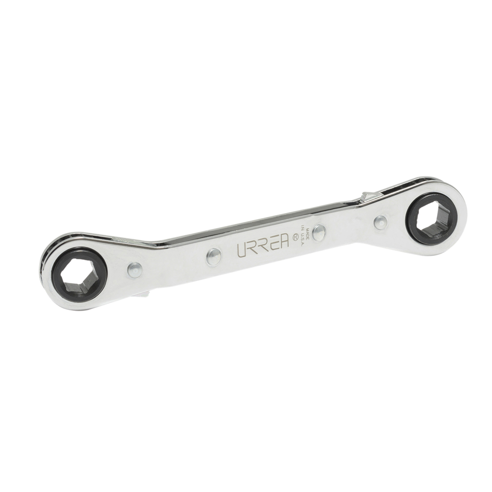 1181M 12-Pt and 6 pt offset ratcheting box-end wrench, 7x 8Mm opening size.