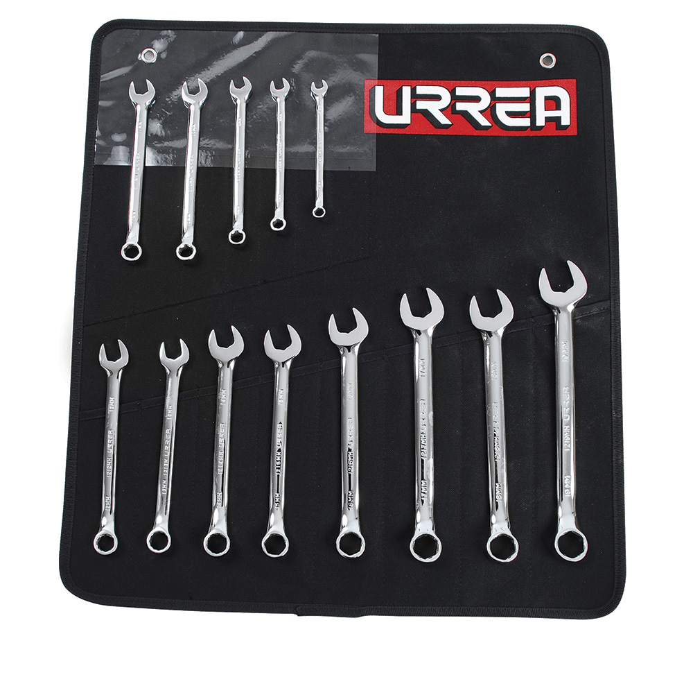 1200HM Full polished 12-pt combination wrench set 9PC mm