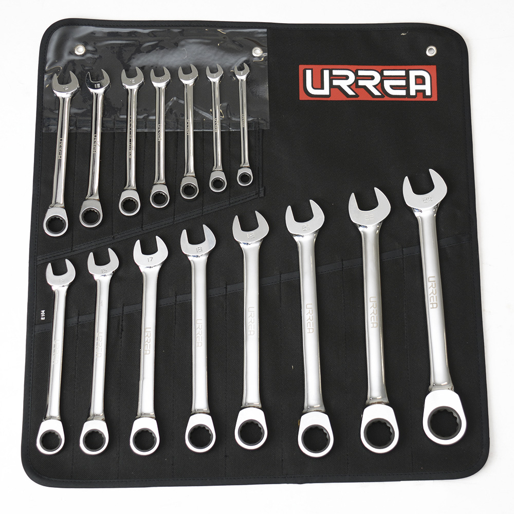 1201CM Combination Ratcheting Wrenches (Set of 12 pieces) inches.