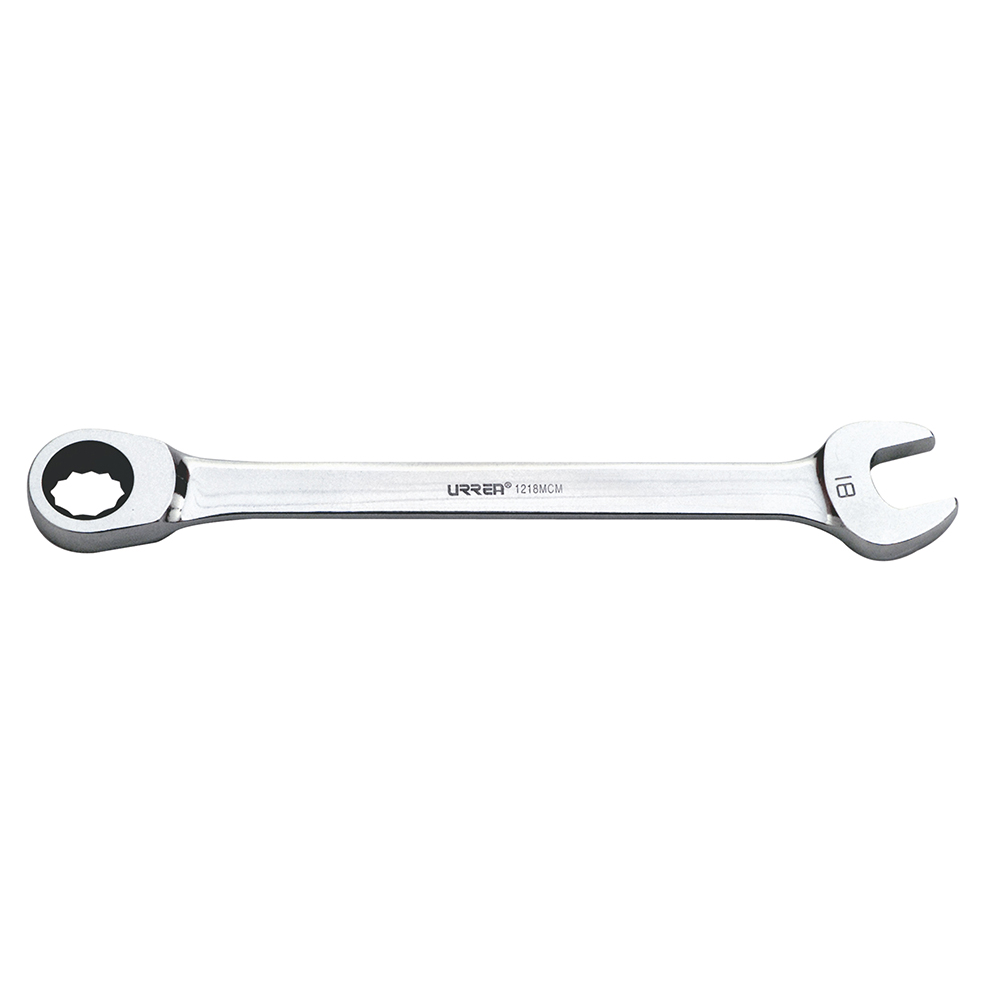 1218MCM Combination Ratchet Wrench, 18Mm.