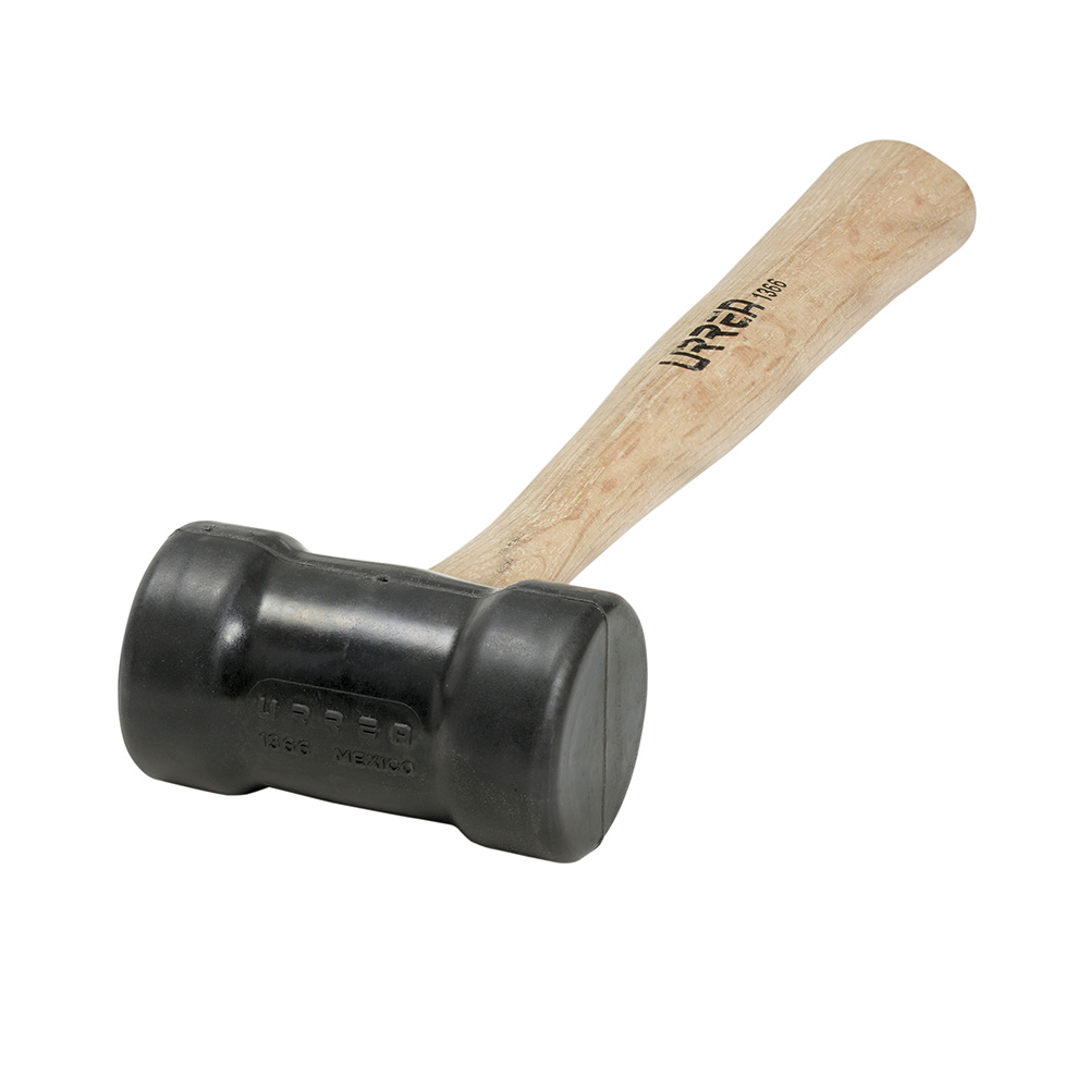 1366 Rubber Mallet with black color rubber head 8Oz