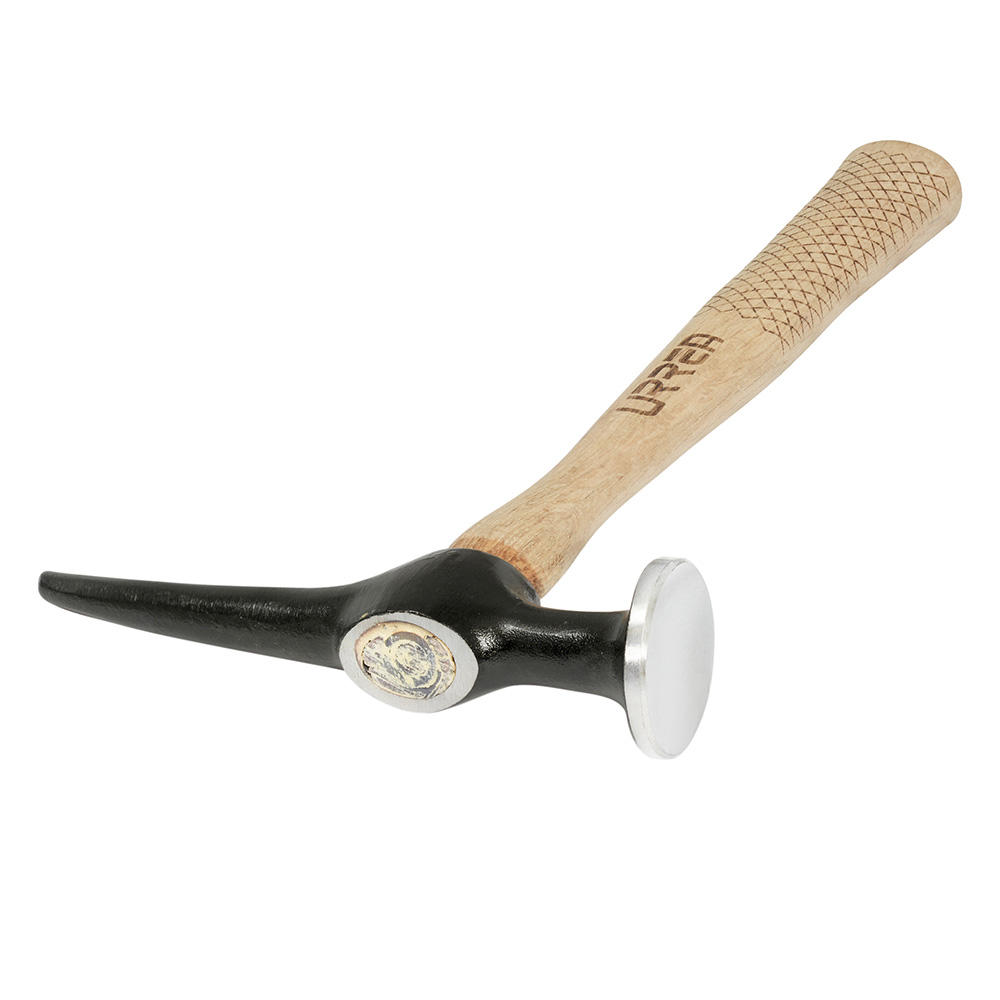 1428 1-1/2" Body Rep Hammer, one head wood handle for sheet straightening