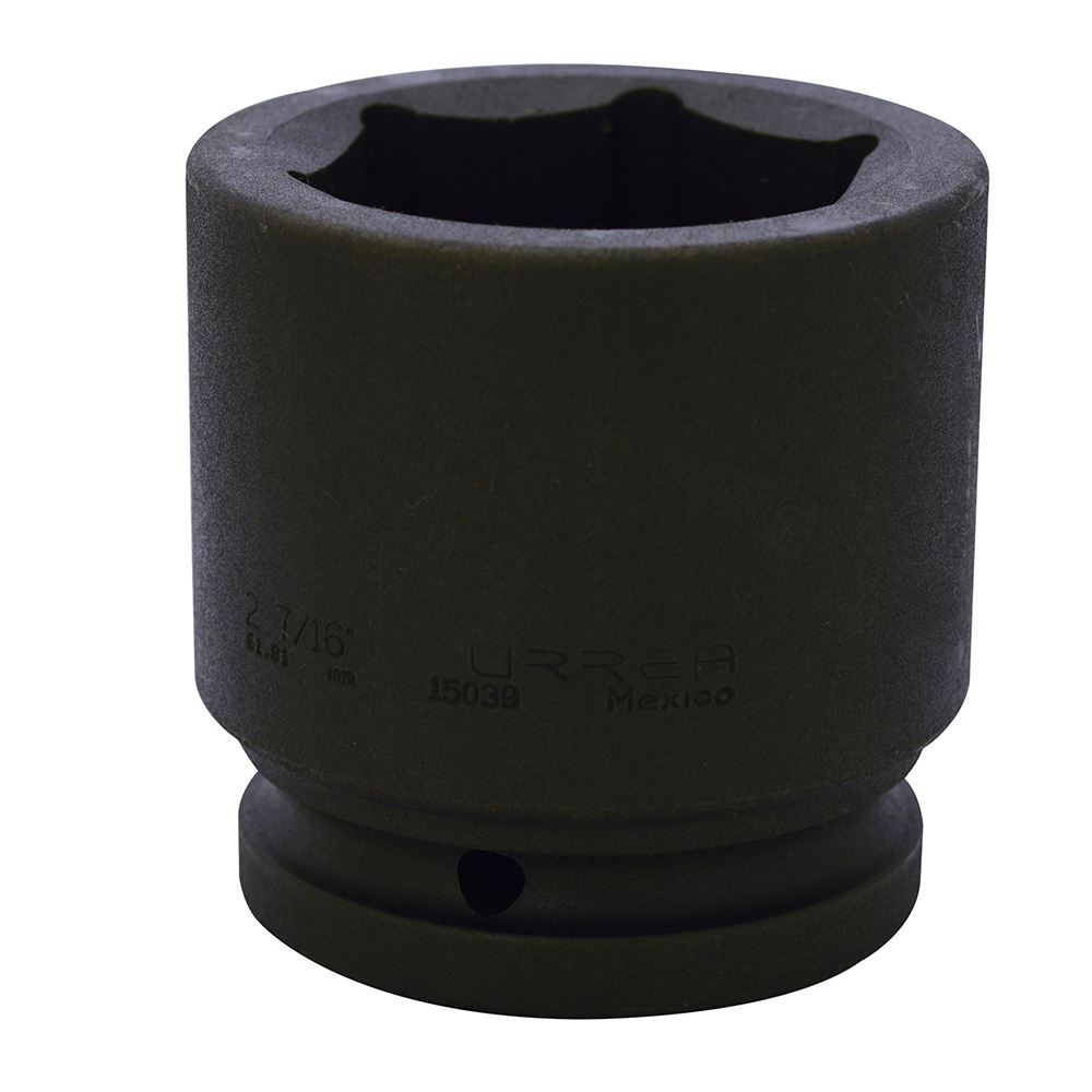 15039 1-1/2" drive 6-point short impact socket 2-7/16"