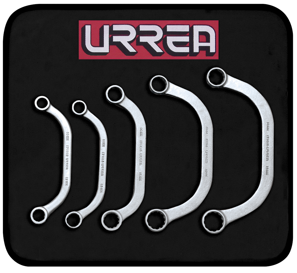 1700CM Obstruction Wrenches (Set of 5 pieces), metric.