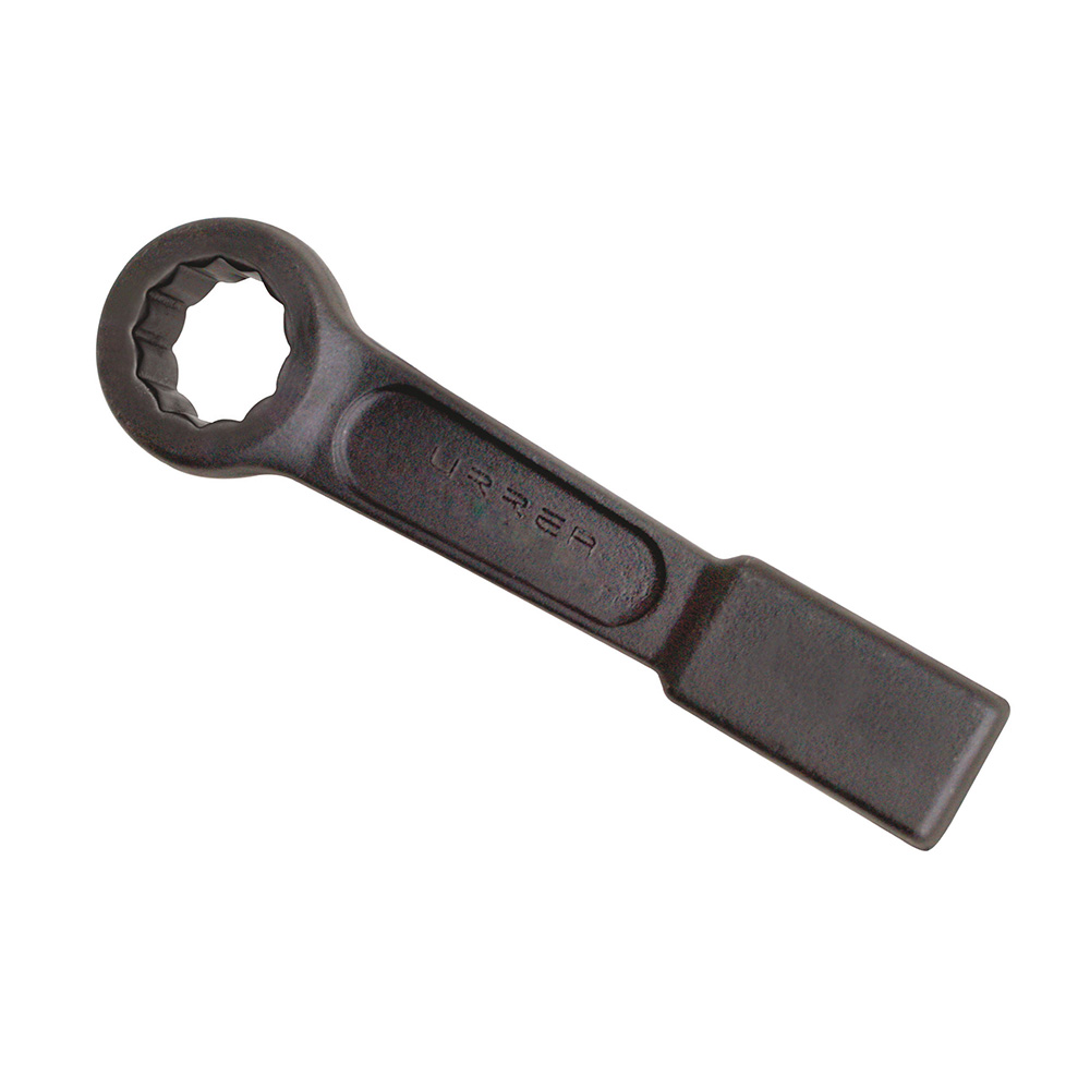 27100SWM Black flat strike wrench 12 point, 100Mm opening size.