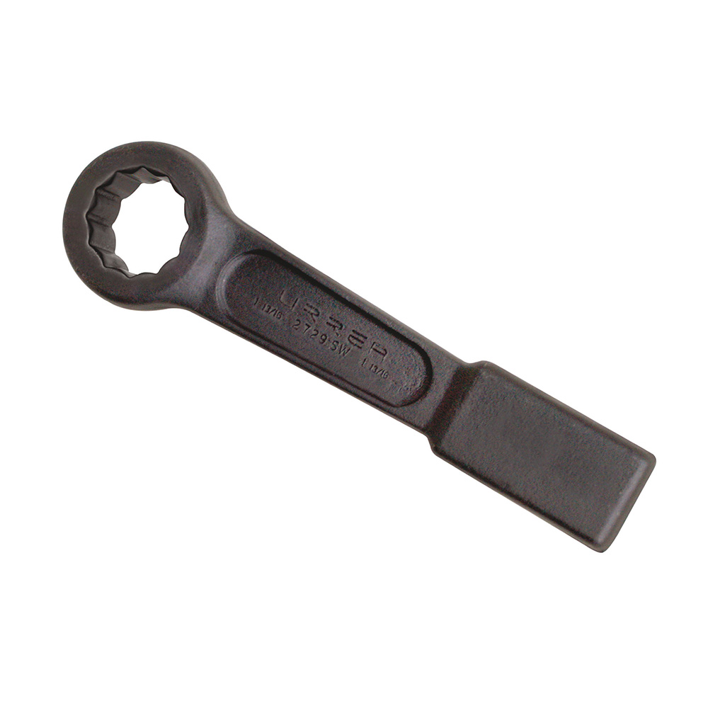 2729SW Black flat strike wrench 12 point, 1-13/16" opening size.