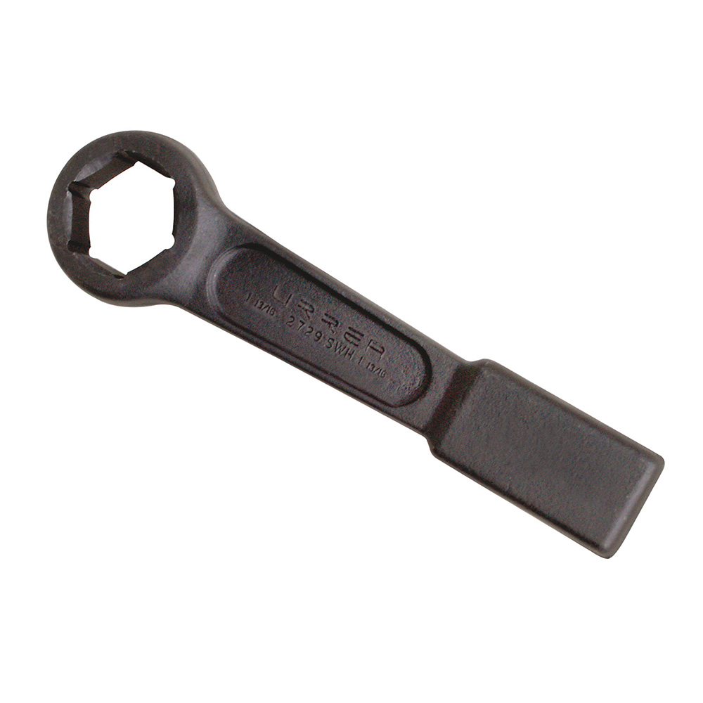 2729SWH Black flat strike wrench 12 point, 1-13/16 In opening size.