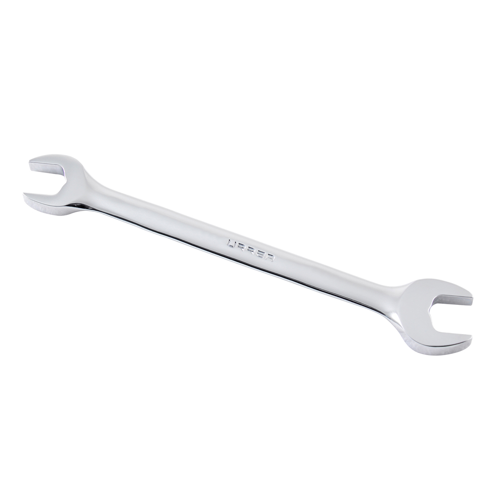 30607 Full polished Open-end Wrench, 6 Mm X 7 Mm opening size.